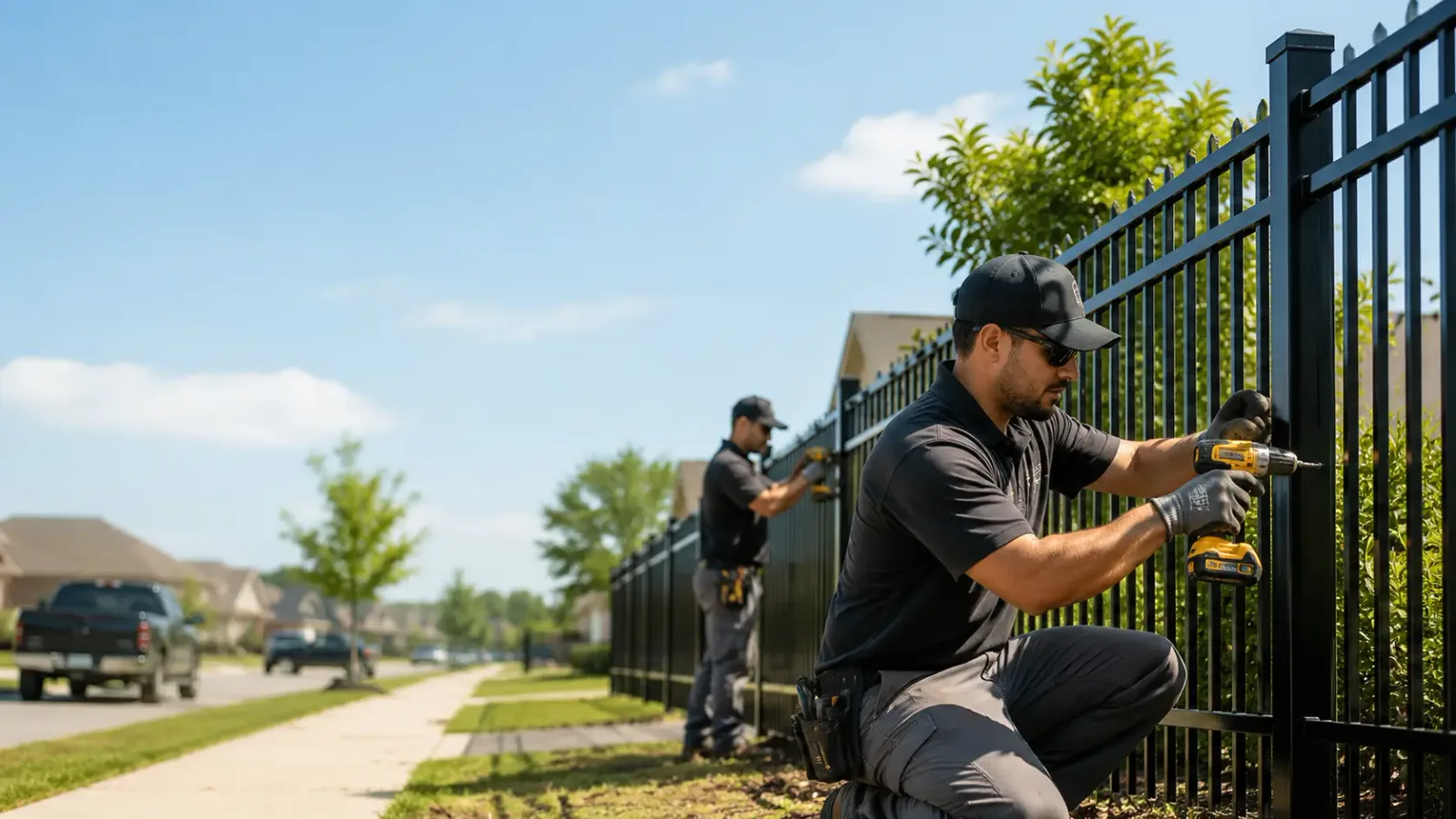 Metal Fence Installation in Nachusa, IL